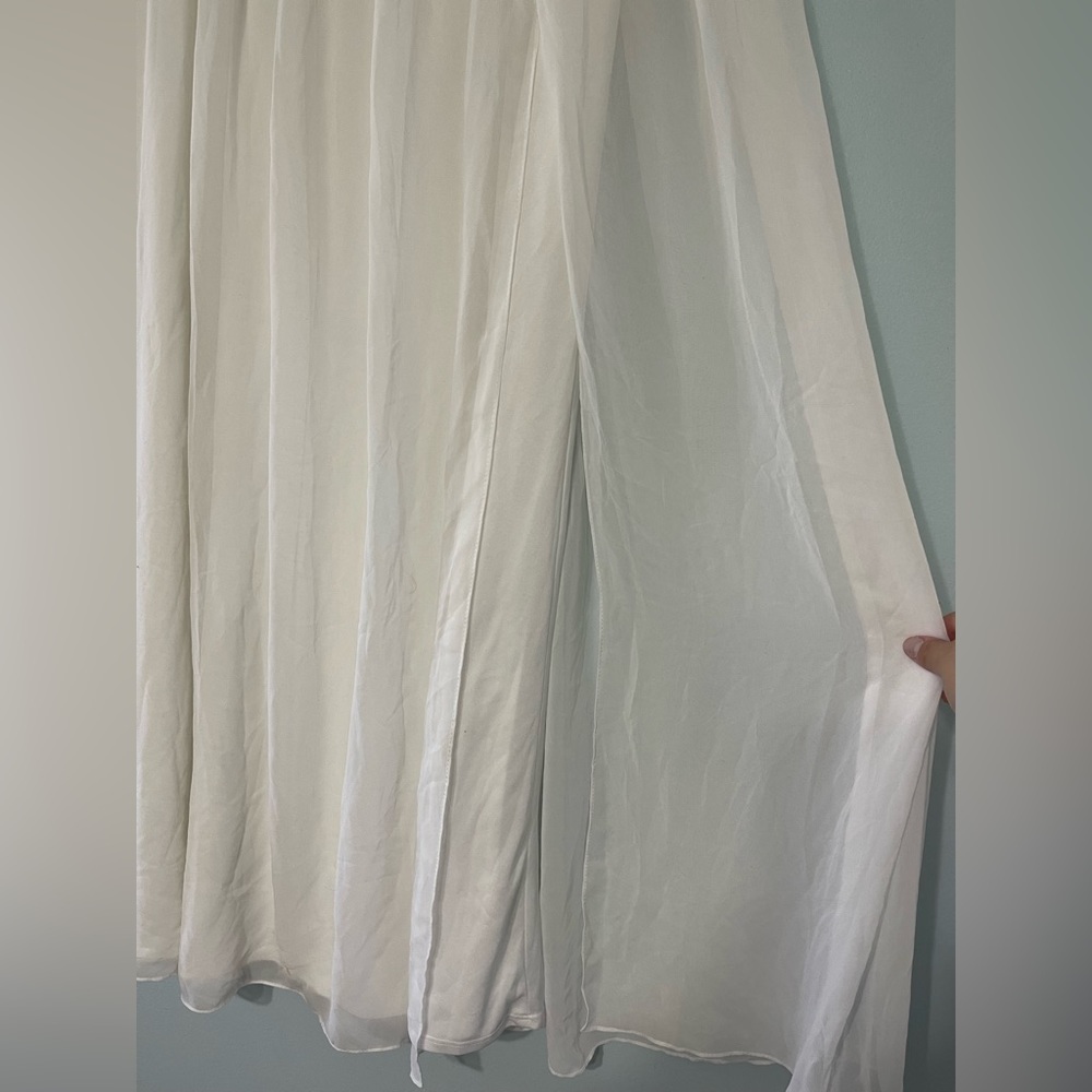 Lulus maxi white skirt - Picture 3 of 6